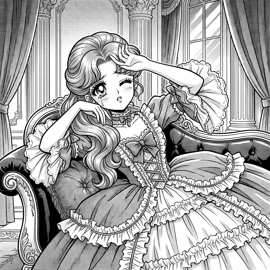 Princess Heart Wink